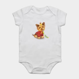 Yorkshire terrier Baby Bodysuit